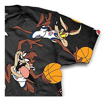 Space Jam Polera Clásica Para Hombre Tune Squad Marvin & Tee