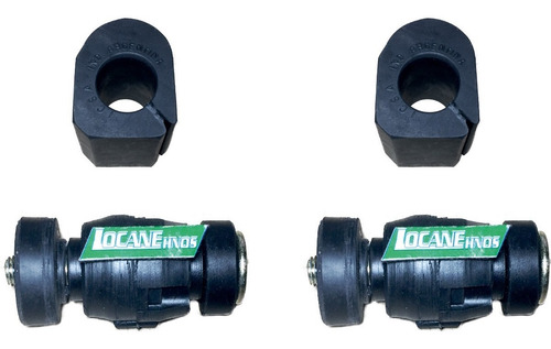 Kit 2 Bieletas + Bujes De Barra Renault Symbol Ind Arg