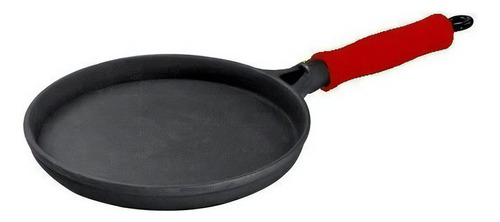 Frigideira Ferro Cabo Silicone Vermelho Tapioca Omelete 18cm
