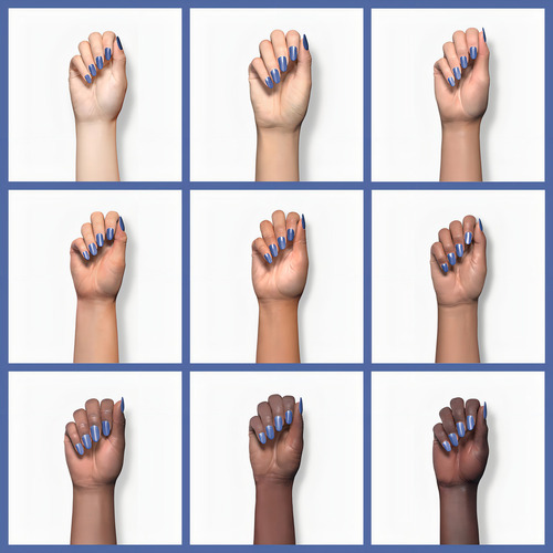 Sally Hansen - Color Hard As Nails - Mar Iridiscente - Azul