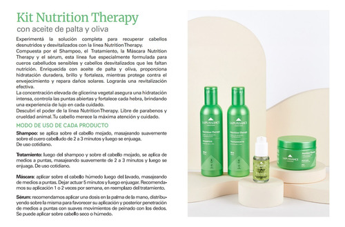 Kit Completo Nutricion Therapy Cabellos Reseco La Puissance