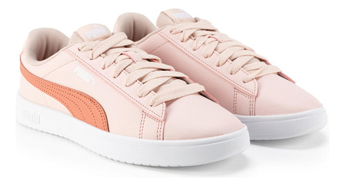 Tenis Puma Rickie Classic Casual Para Mujer En Rosa Claro Con Diseño Clásico Y Versátil