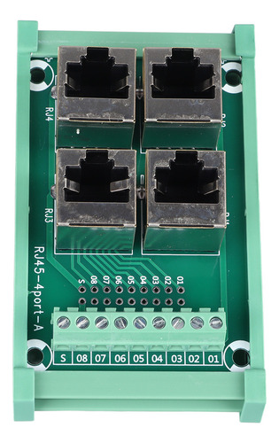 Módulo De Interfaz De Montaje En Riel Paralelo 0.5a De 4 Vía