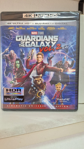 4k Ultra Hd + Blu-ray - Guardians Of The Galaxy Vol 2 