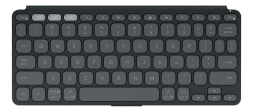 Logitech Keys-to-go 2 Teclado Multidispositivo Inalámbrico Teclado Negro Idioma Inglés Uk