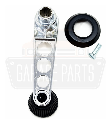 Manivela Vidro Sport Cromada Fusca Brasília Gol Voyage Kombi