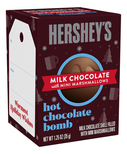 Hershey's Chocolate Con Leche Con Mini Malvaviscos, Bomba De