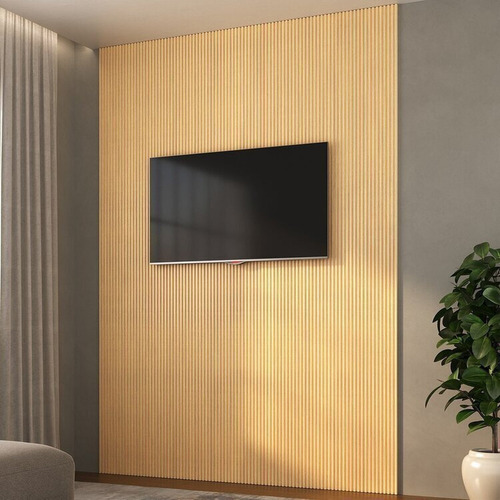Painel Ripado De Poliestireno 6 Barras De 2,85m X 12,2cm Wt