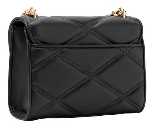 Bolsa Serena Black Cuero Michael Kors Autentica Crossbody Acabado de los herrajes Negro Color Negro Color de la correa de hombro Negro Diseño de la tela Liso