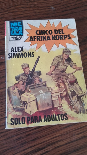 Libro Cinco Del Afrika Korps