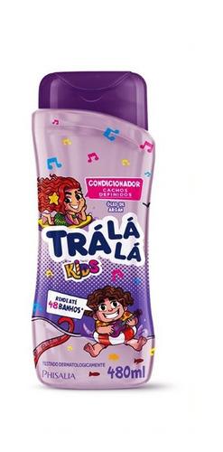 Kit Shampoo E Condicionador Cachos Definidos Tra La La 480ml