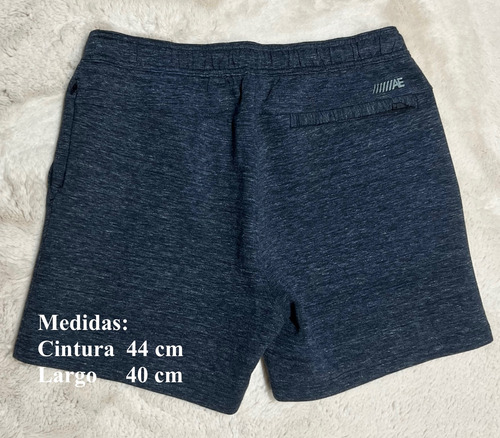 Short Bermuda Fleece Para Hombre Talla M American Eagle (Usado)