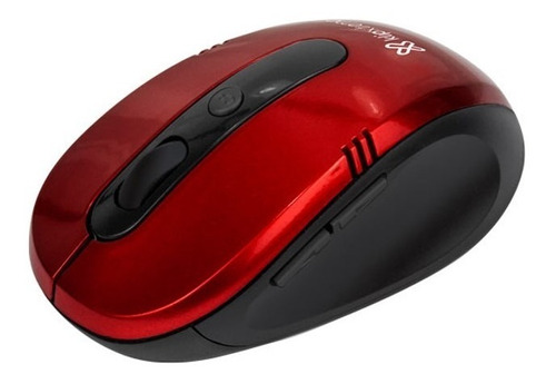 Mouse Inalámbrico Klipxtreme Vector Kmw-330rd, Rojo, 1600dpi