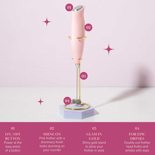Dispositivo Portátil Eléctrico Milk Frother Paris Hilton, Ro