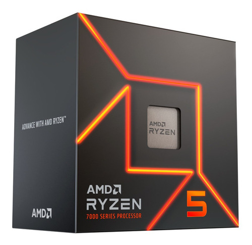 Procesador Amd Ryzen 5 7600 3.8/5.1ghz, 32mb L3, 6-core, Am5