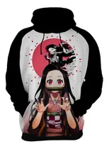 Comprar Blusa Moletom Nezuko Kamado Demon Slayer Anime