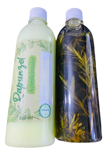 Kit Shampoo Y Enjuague De Romero Rapunzel