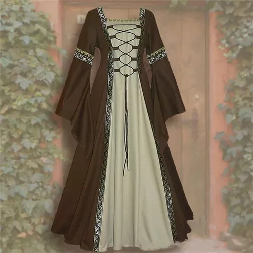 Disfraz Medieval Para Mujer, Disfraz De Princesa De La Corte