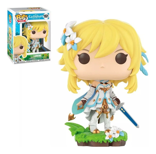 Funko Pop Games Genshin Impact Lumine 161 Viajante Original