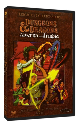 Dvd Série: Caverna Do Dragão _ Completa (27 Episódios)