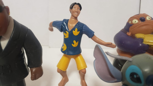 7 Figuras Lilo Y Stitch Año 2001 Mcdonalds Aliens, Hermana
