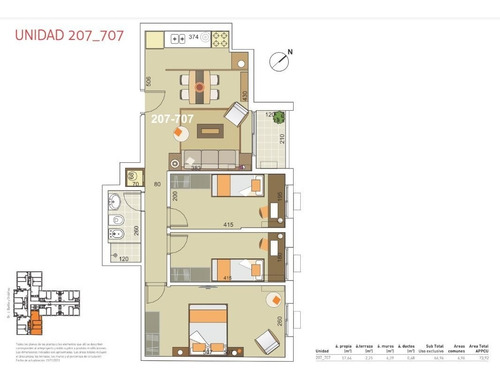 Imagen 2 de 11 de 3 Dormitorios, Gran Living, Terraza Y Garaje Incluido