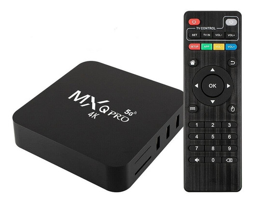 Imagen 1 de 6 de Tv Box Mxq Pro 4k Tv Box 4gb Ram 32gb Rom Android 10.1