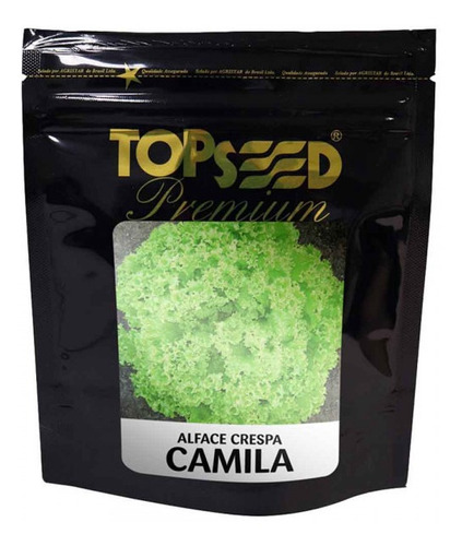Imagem 1 de 3 de Alface Crespa Camila 10mx - Topseed Premium
