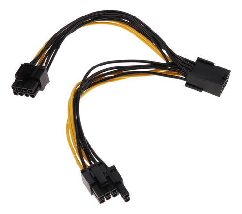 4 X Cable De Distribución De Energía Pci Cpu De 8 Pines. A