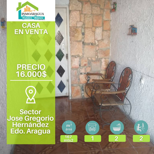 Casa En Venta/ Sector José Gregorio Hernández Maracay/ Pg1112