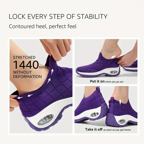 Sencillas Zapatillas Deportivas Transpirables Para Mujer