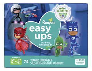 Pampers Easy Ups - Pañales Desechables Para Niños, N/a,