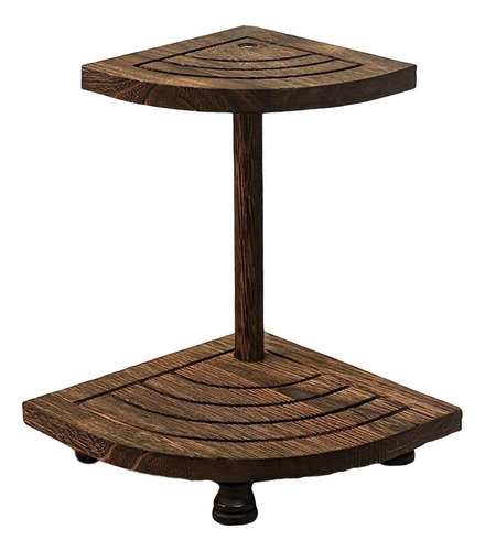 Soporte De Madera De Dos Niveles, Multiusos, Para