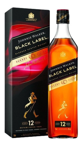 Whisky Johnnie Walker Black Sherry
