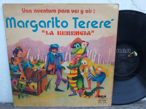 Margarito Terere - La Herencia - Lp Infantil Año 1977