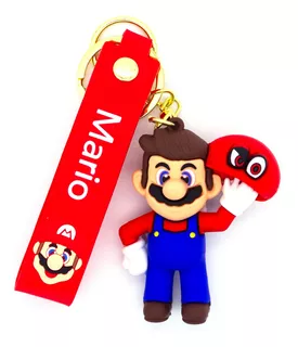 Super Mario Odyssey Cappy Llavero Mario Bros Nintendo