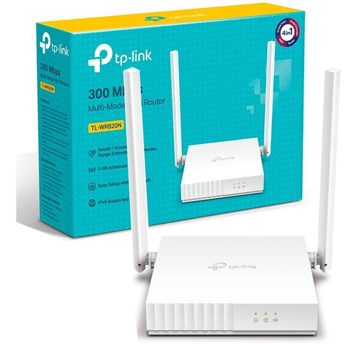 Imagen 6 de 8 de Router Tp-link Tl-wr820n 300mbps Inalambrico 2 Antenas 5 Dbi