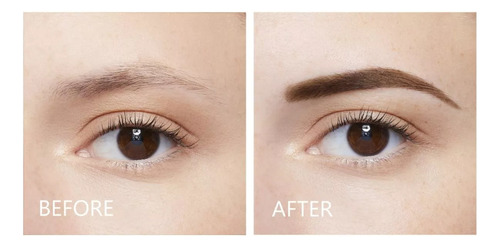 gel para cejas Maybelline Tattoo Brown EASY PEEL OFF TINT de 4.6 mL/20 g color chocolate brown