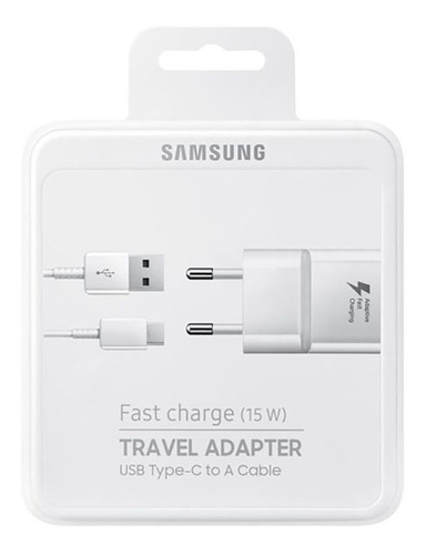 Cargador Original Fast Charging Samsung Galaxy - Tipo C