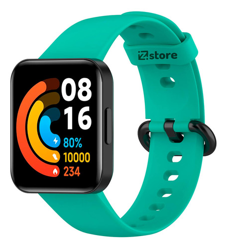 Correa Compatible Redmi Watch 2 Lite Colores Verde Esmeral