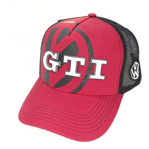 Boné Vw Volkswagen Gti Trucker Telinha Golf Polo