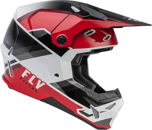 Capacete Moto Cross Fly Formula Cp Rush Diversas Cores @# Cor Vermelho Tamanho do capacete M 57 58