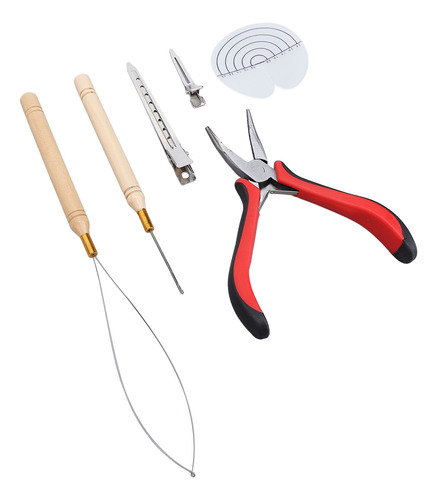 Kit De Herramientas Para Extensiones De Cabello Con Microani