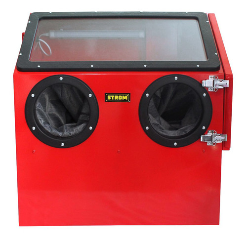 Imagem 3 de 6 de Cabine Para Jateamento De Bancada Bi-volt 100l + Brinde Filt