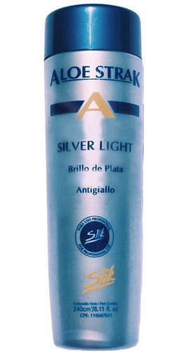 Silver Light Brillo De Plata Slik 240 Ml