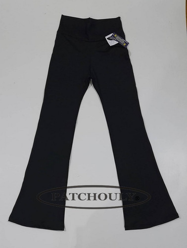 Imagen 3 de 7 de Calza Oxford Algodon Lycra Leggins Tiro Alto Faja Reforzada
