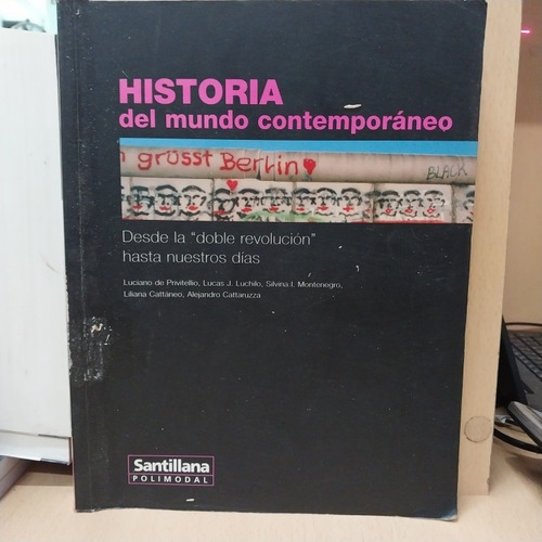 Historia - Santillana Polimodal - Usado- Devoto 