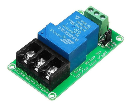 Modulo Relay 5v 30a Relevador 1 Canal Optoacoplador Arduino