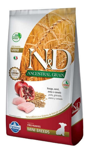 N&d Ração Para Cão Filhote Raça Pequena Sabor Frango 800g