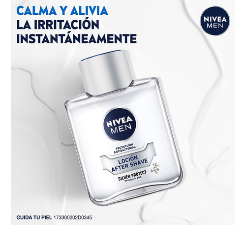 Locion After Shave Nivea Men Silver Protect 100 Ml